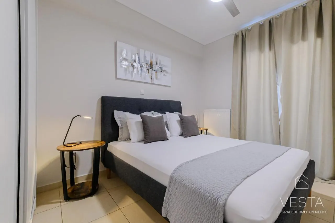 アパート Skyline Residence In Ano Poli, Vesta Philoxenia テッサロニキ